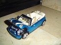 1:24 - Maisto Allstars - Mini - Cooper Cabrio - 2010 - Metallic Blue W/Stripes - Street - 1